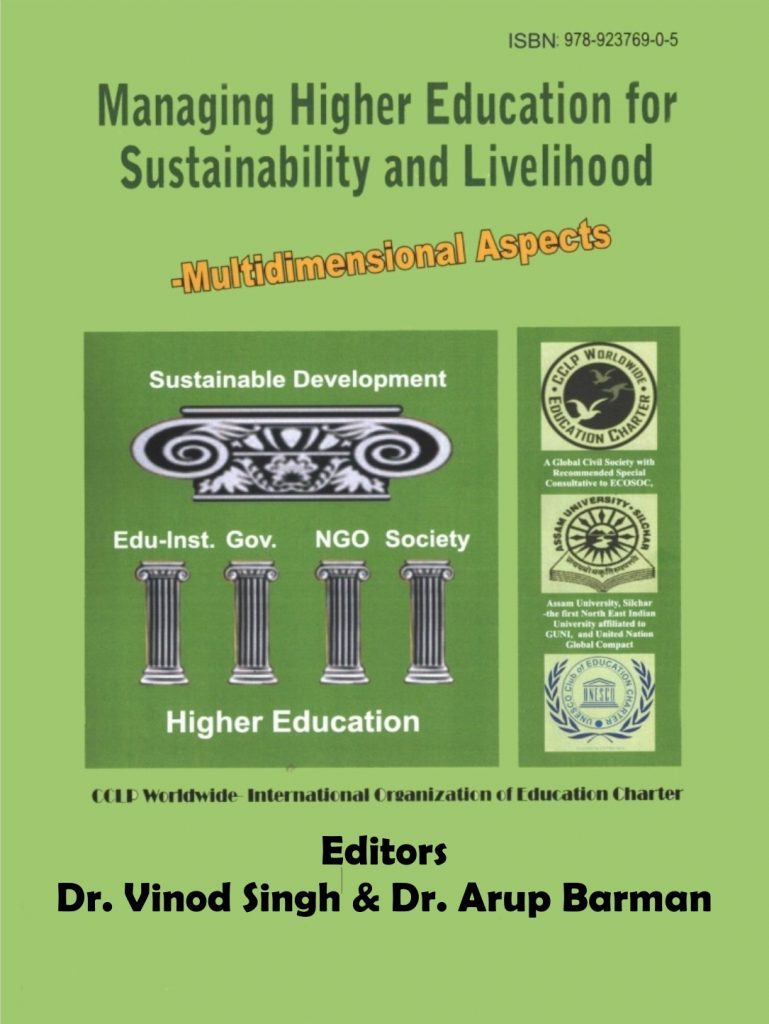 Book Cover: Managing Higher Education For Sustainability and Livelihood
