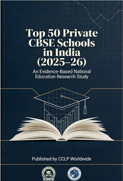 Book Cover: Top 50 Private CBSE Schools in India (2025–26)
